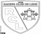 Logo Racing Club de Lens, klub piłkarski z Lens, miasto w Pas-de-Calais na północy Francji