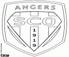 Emblemat Angers Sporting Club de l'Ouest, znany również jako Angers SCO, klub piłkarski z siedzibą w mieście Angers we Francji. Angers jest stolicą, w departamencie Maine-et-Loire