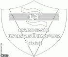Logo Kardemir Karabük Spor Kulübü, klub sportowy z siedzibą w mieście Karabük, stolica prowincji tytułowego w regionie Morza Czarnego w północnej części Anatolii