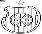 Logo Grêmio Esportivo Brasil, GEB, klub sportowy z siedzibą w Pelotas, miasto Rio Grande do Sul stan, w południowej części Brazylii