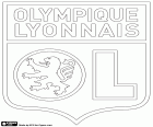 Odznaka z Olympique Lyon, Olympique lyonnais, OL, klub piłkarski z siedzibą w Lyonie, trzecie miasto bardziej zaludnionych z Francji. Lyon znajduje się w środkowo wschodniej Francji, stolica regionu Auvergne-Rhone-Alpes