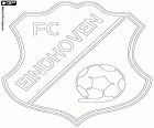 Emblemat Football Club Eindhoven, klub piłkarski z siedzibą w Eindhoven, piąty co do wielkości miasto w Holandii, w prowincji Brabancja Północna w południowej części kraju