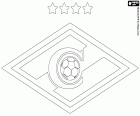 Logo FC Spartak Moskwa, Futbolʹnyĭ Klub Spartak Moskva, klub piłkarski z siedzibą w Moskwie, stolicy Rosji. Ten klub był znany jako zespół ludzi i był częścią klubu sportowego ważne za czasów ZSRR
