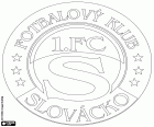 Odznaka 1. FC Slovácko, Fotbalový Klub Slovácko, klub piłkarski z siedzibą w mieście Uherské Hradiště, miasta, w pobliżu granicy Słowacji, w regionie Morawy, w południowo-wschodniej części Republiki Czeskiej