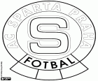 Tarcza z Sparta Praga, AC Sparta Praha fotbal, klub piłkarski w klub sportowy w Pradze, miasta nad brzegiem rzeki Wełtawy, w historycznym regionie Czech. W samym sercu stolicy Republiki Czeskiej jest światowego dziedzictwa UNESCO