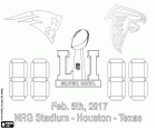 New England Patriots w Atlanta Falcons, 2017 Super Bowl w Houston, Texas, w niedzielę na stadionie NRG 5 lutego 2017