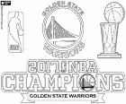 Golden State Warriors zdobył mistrzostwo NBA 2017 po pokonaniu Cleveland Cavaliers, z końcowy wynik 4-1. Kevin Durant został MVP, MVP po strzeleniu ponad 30 punktów we wszystkich meczach pięć finałów