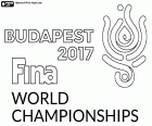 Logo Budapesztu 2017 Mistrzostwa świata w Pływaniu. Mistrzostwa świata w Pływaniu FINA na krótkim basenie odbywa się w Budapeszcie, od 14 do 30 lipca 2017 r.