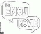 Logo oryginalnego w języku angielskim filmu animowanego Emoji, The Emoji Movie
