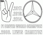 Lewis Hamilton, brytyjski kierowca zdobył tytuł mistrza świata Formuły 1. To tytuł trzeciego świata z zespołem Mercedes, 2014, 2015 i 2017 r. Jego pierwszy tytuł został w 2008 roku w zespole McLaren