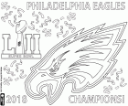 Philadelphia Eagles są 2018 Super Bowl Mistrzów. Philadelphia Eagles dostał ich pierwszy Super Bowl, 41-33 w porównaniu z New England Patriots. Nick Foles, Philadelphia Eagles rozgrywający jest MVP 2018 Super Bowl