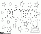 Patryk, męskie imię pochodzenia łacińskiego, pochodną Patricius, używane w kilku językach jako wariant Patrik. Patryk, Polska nazwa dla chłopca, zdrobnienie Patrycjusz