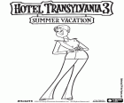 Ericka Van Helsing jest kapitan krążownik luksus, których bohaterami Hotel Transylwania spędzić wakacji letnich. Postać z nowego filmu Hotel Transylwania 3, letnie wakacje