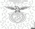 Benfica Lizbona jest nowym mistrzem Primeira Liga 2018 2019. Ten klub ma rekord z 37 tytułów mistrza w pierwszej ligi zawodowej piłki nożnej w Portugalii