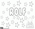 Rolf, imię chłopca pochodzi od germicznych imię Hrolf i staronordyckie imię Hrólfr, skurcz Hrodwulf. Rolf to nazwa używana w języku niemieckim, szwedzkim, norweskim, duńskim i rzadko w języku angielskim