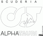 Logo zespołu F1, Scuderia AlphaTauri