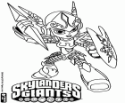 Chill Ice Lancer, postać Skylanders Giants, byłego strażnika Królestwa Lodu