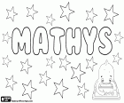 Mathys, wariant Mathias w języku francuskim