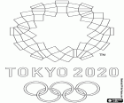 Kolorowanka z oficjalnym logo Igrzysk Olimpijskich Tokio 2020. Z powodu pandemii koronawirusów Covid-19, Igrzyska Olimpijskie Tokio 2020 zostały przełożone i ostatecznie odbyły się w stolicy Japonii od 23 lipca do 8 sierpnia 2021 roku.