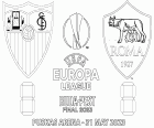 Sevilla FC vs AS Roma to finał Ligi Europy UEFA w sezonie 2022-2023 na Puskás Arena w Budapeszcie na Węgrzech, 31 maja 2023 roku