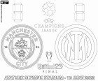 Finał Ligi Mistrzów UEFA 2022-2023 między Manchester City FC, Man City i FC Inter Mediolan, Inter Mediolan, na Stadionie Olimpijskim im. Atatürka w Stambule, Turcja, 10 czerwca 2023 r