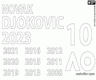 Serbski tenisista Novak Djokovic, znany również jako Nole, zdobył dziesiąty tytuł na korcie tenisowym w Melbourne, w pierwszym corocznym turnieju czterech Wielkich Szlemów, Australian Open. Novak Djokovic został zwycięzcą dziesięciu finałów, w których grał w Melbourne: 2008, 2011, 2012, 2013, 2015, 2016, 2019, 2020, 2021 i 2023