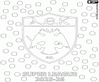 kolorowanka AEK Ateny, mistrz 2025-2026