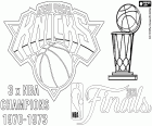 kolorowanka Knicks, mistrzowie NBA 2026