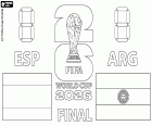 kolorowanka Finał Mistrzostw Świata FIFA 2026