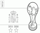 kolorowanka Hiszpania, mistrz świata 2026