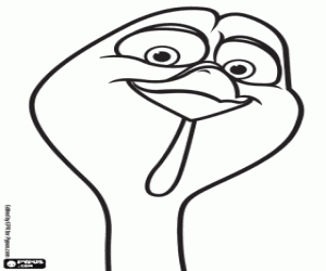 kolorowanka Reggie idyk