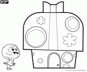 kolorowanka Rita i jej dom, Jelly Jamm