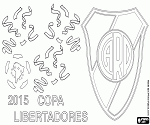 kolorowanka River Plate, Libertadores 2015
