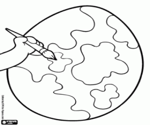 kolorowanka Ręcznie malowane pisanki