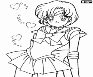 kolorowanka Sailor Mercury
