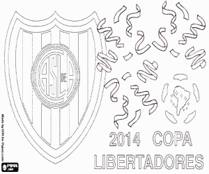 kolorowanka San Lorenzo, Libertadores 2014