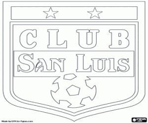 kolorowanka San Luis FC logo
