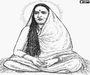 kolorowanka Sarada Devi, Ramakrishna