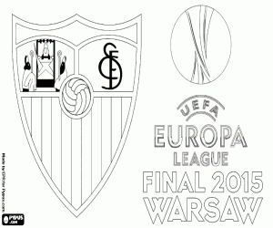 kolorowanka Sevilla, mistrz Europa League 2014-15