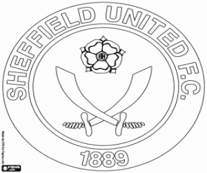 kolorowanka Sheffield United logo