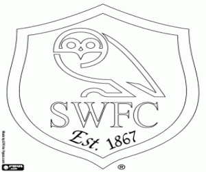 kolorowanka Sheffield Wednesday logo