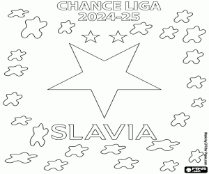 kolorowanka Slavia Praga, Chance Liga 2024-25