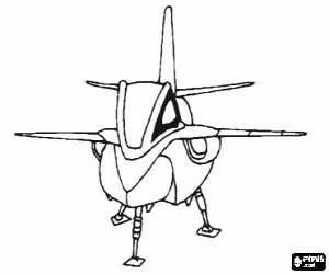 kolorowanka Spaceship