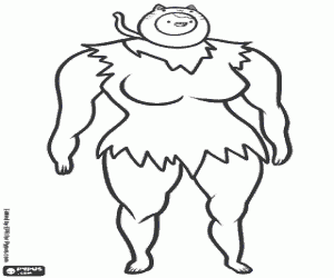 kolorowanka Susan Strong z Adventure Time