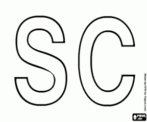 kolorowanka Sygnał SC z Formuły 1