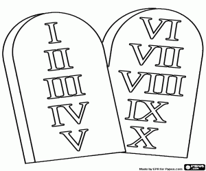 kolorowanka Tabele prawa