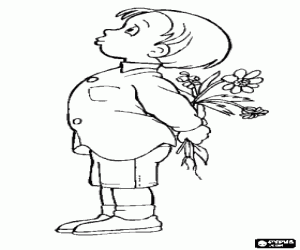 kolorowanka Tajny dar dla matki