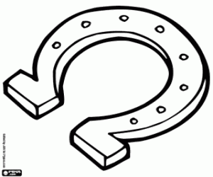 kolorowanka Talizman, Podkowa