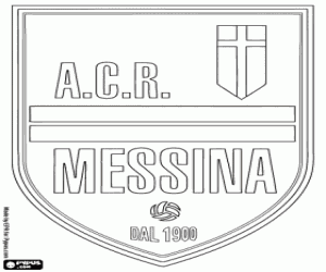 kolorowanka Tarcza ACR Messina