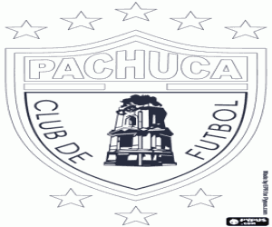 kolorowanka Tarcza CF Pachuca